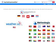 Tablet Screenshot of kachelmannwetter.com